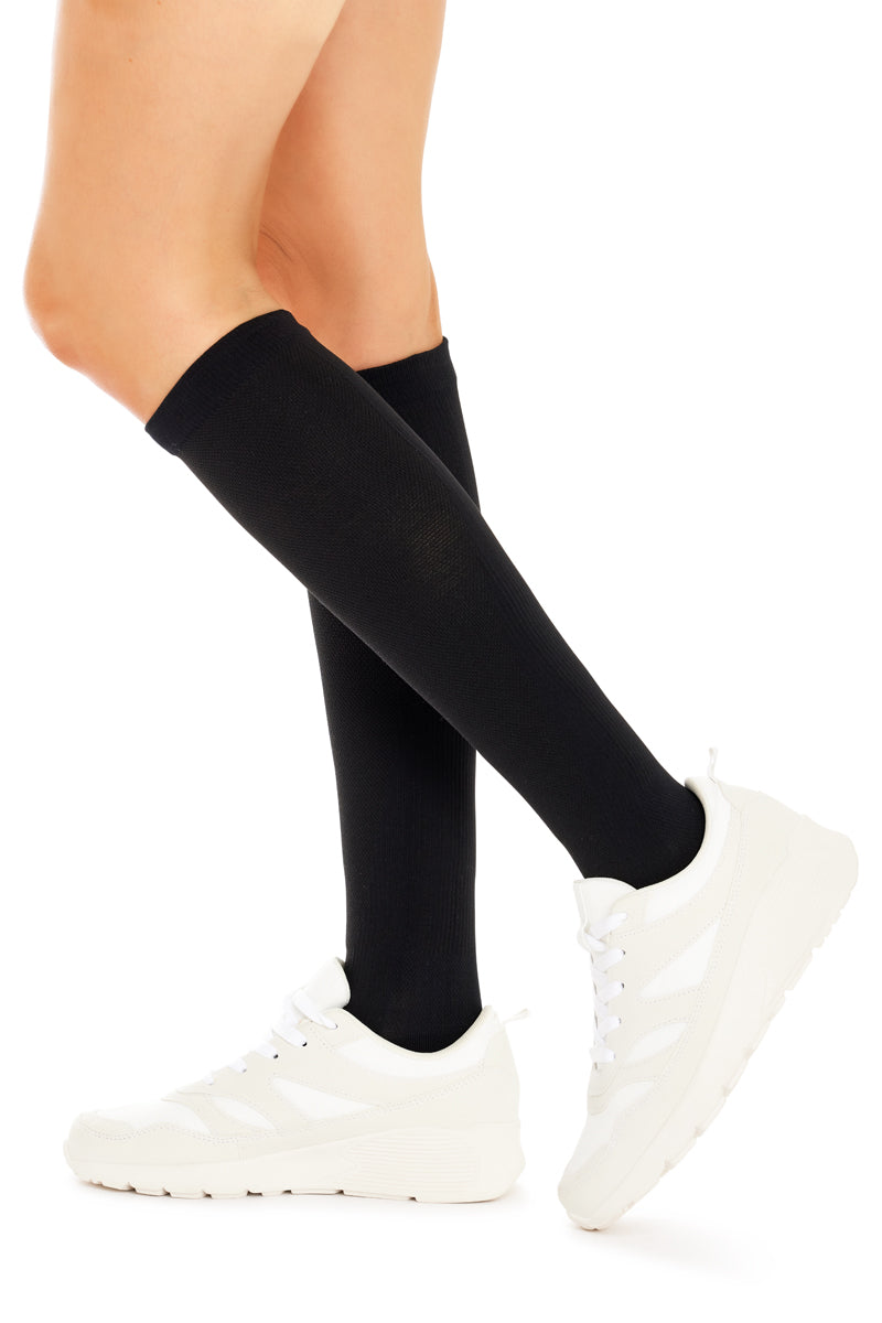 Women's Airsafe Compression Socks - Black