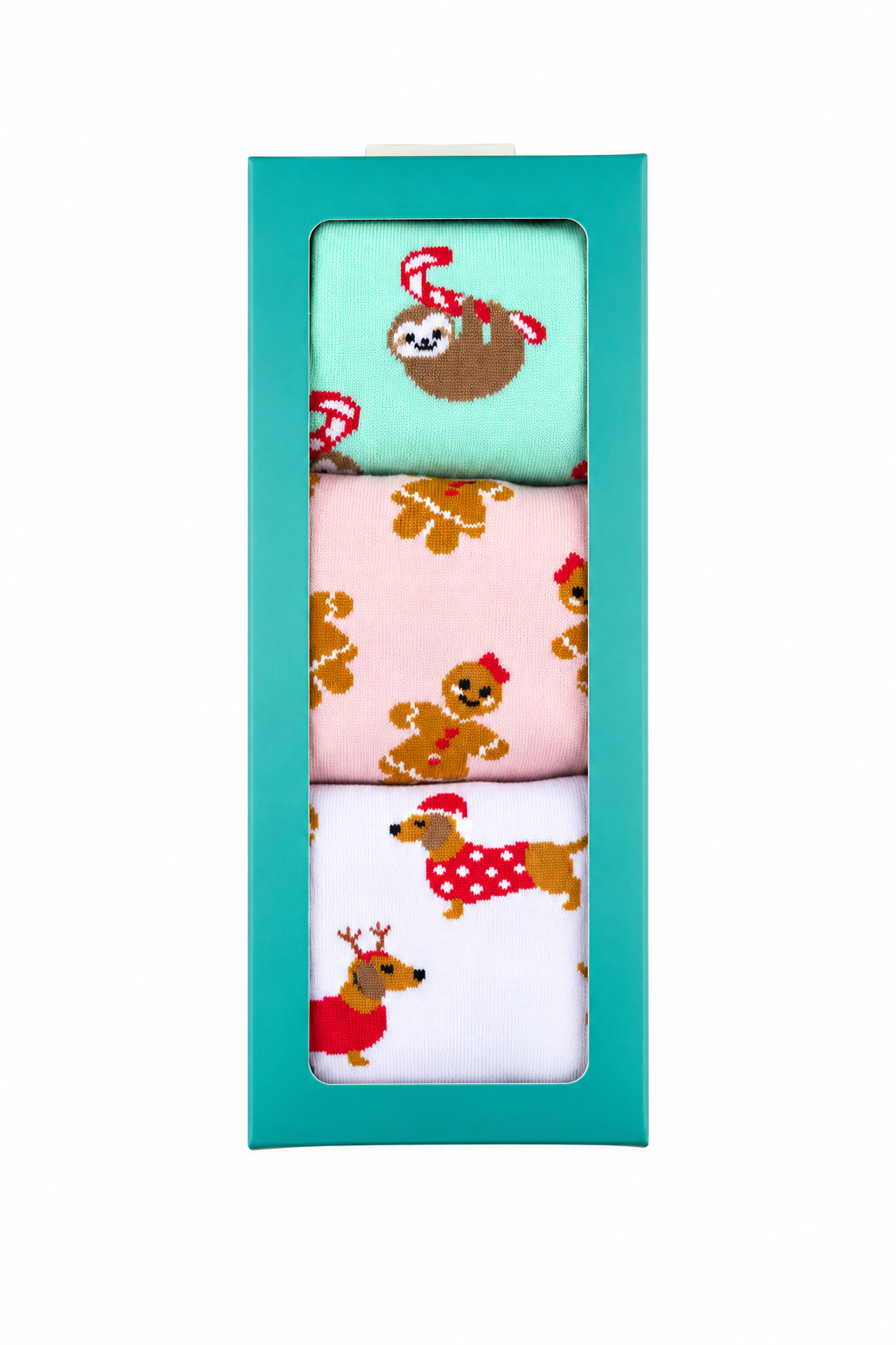 Women's Cotton Quarter Crew 3 Pack Gift Box