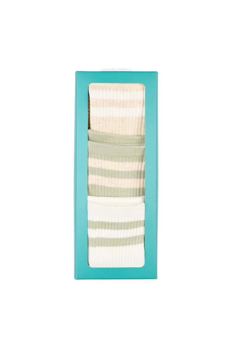 Women's Cotton Crew Pilates Socks 3 Pack