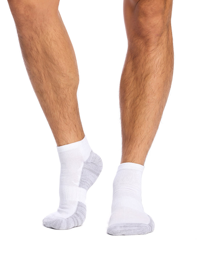 Reinforced Sport Ankle- 3 Pack- White