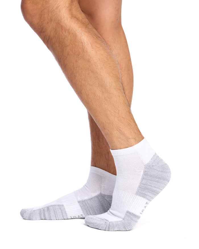 Reinforced Sport Ankle- 3 Pack- White