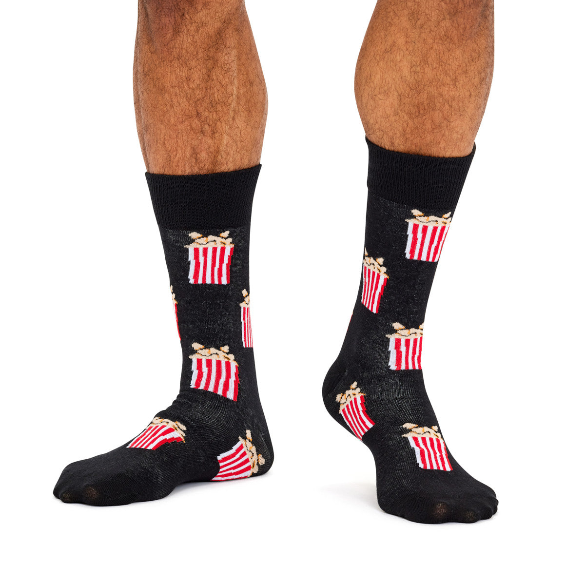 Men's Cotton Crew Novelty Socks 5 Pack