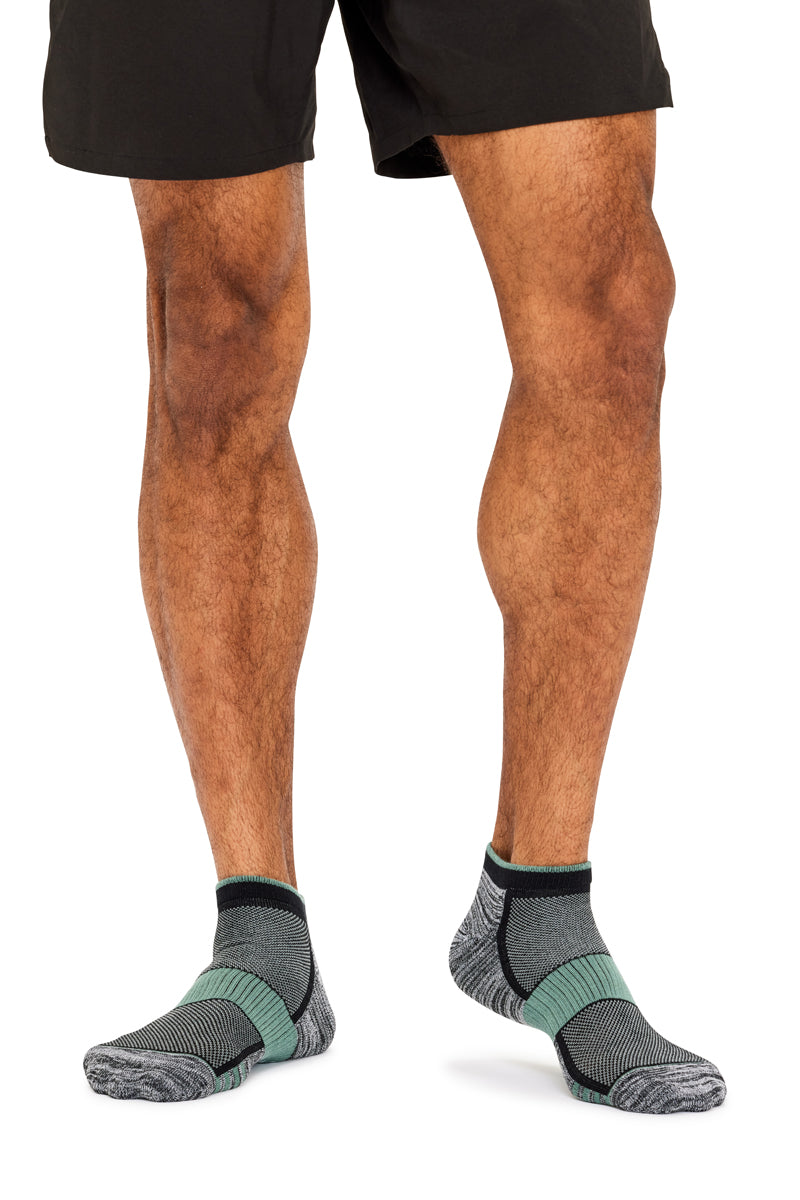 Reinforced Sport Ankle- 3 Pack- Sage