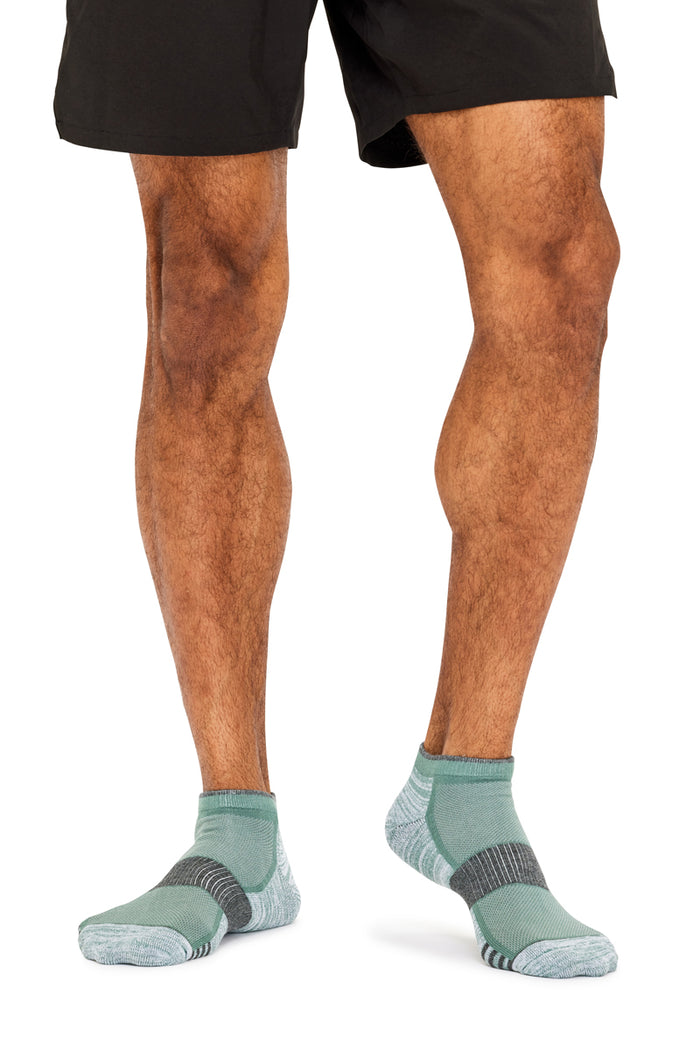 Reinforced Sport Ankle- 3 Pack- Sage