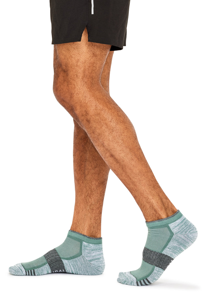 Reinforced Sport Ankle- 3 Pack- Sage
