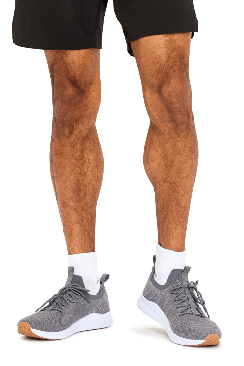 Reinforced Sport 1/4 Crew- 3 Pack- Sage