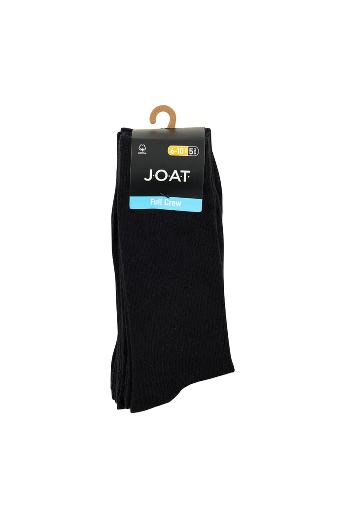Dress Crew - 5 Pack - Black