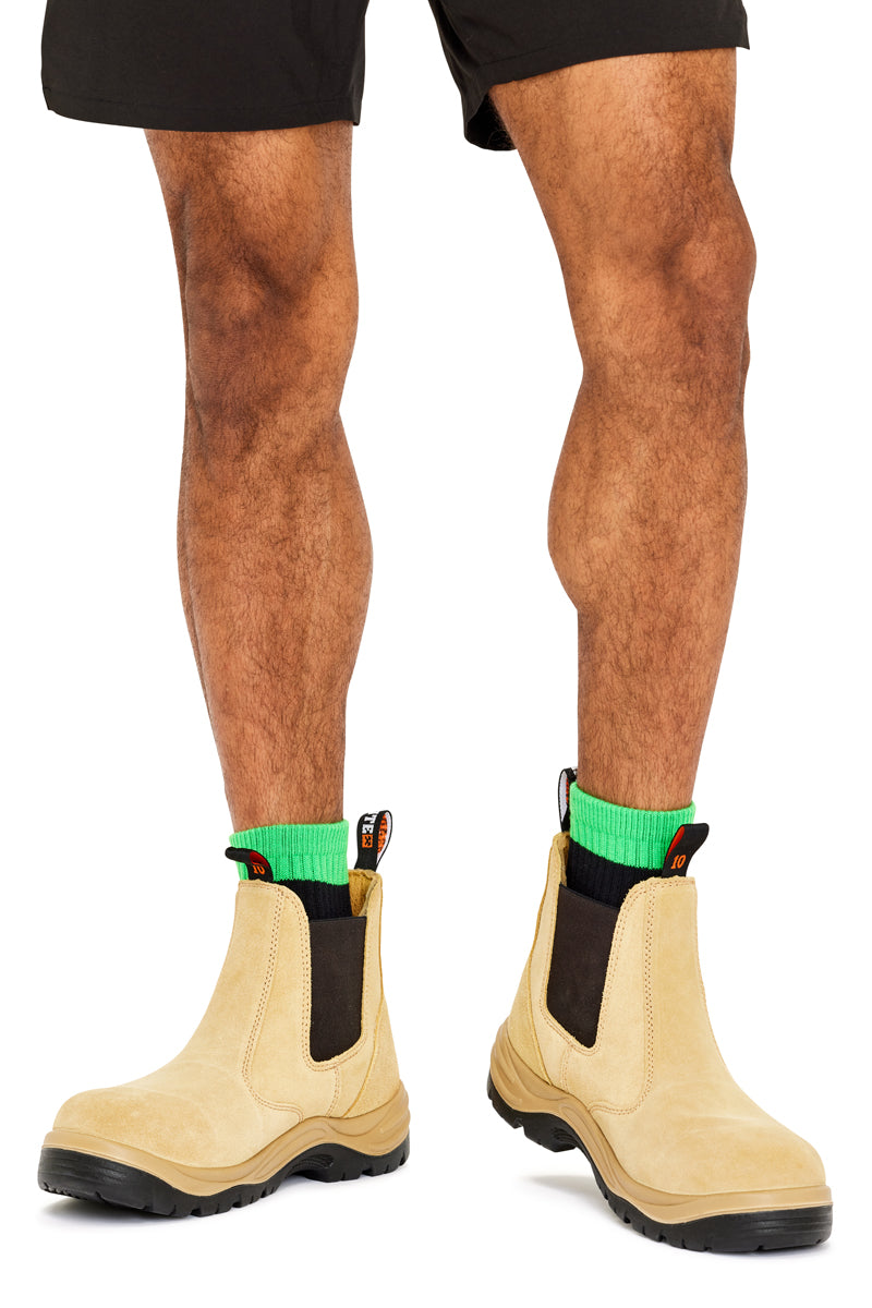 Work It 1/2 Crew- 3 Pack- High Vis