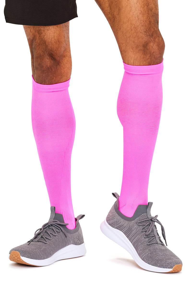 Men's Airsafe Compression Socks- Fluro Pink