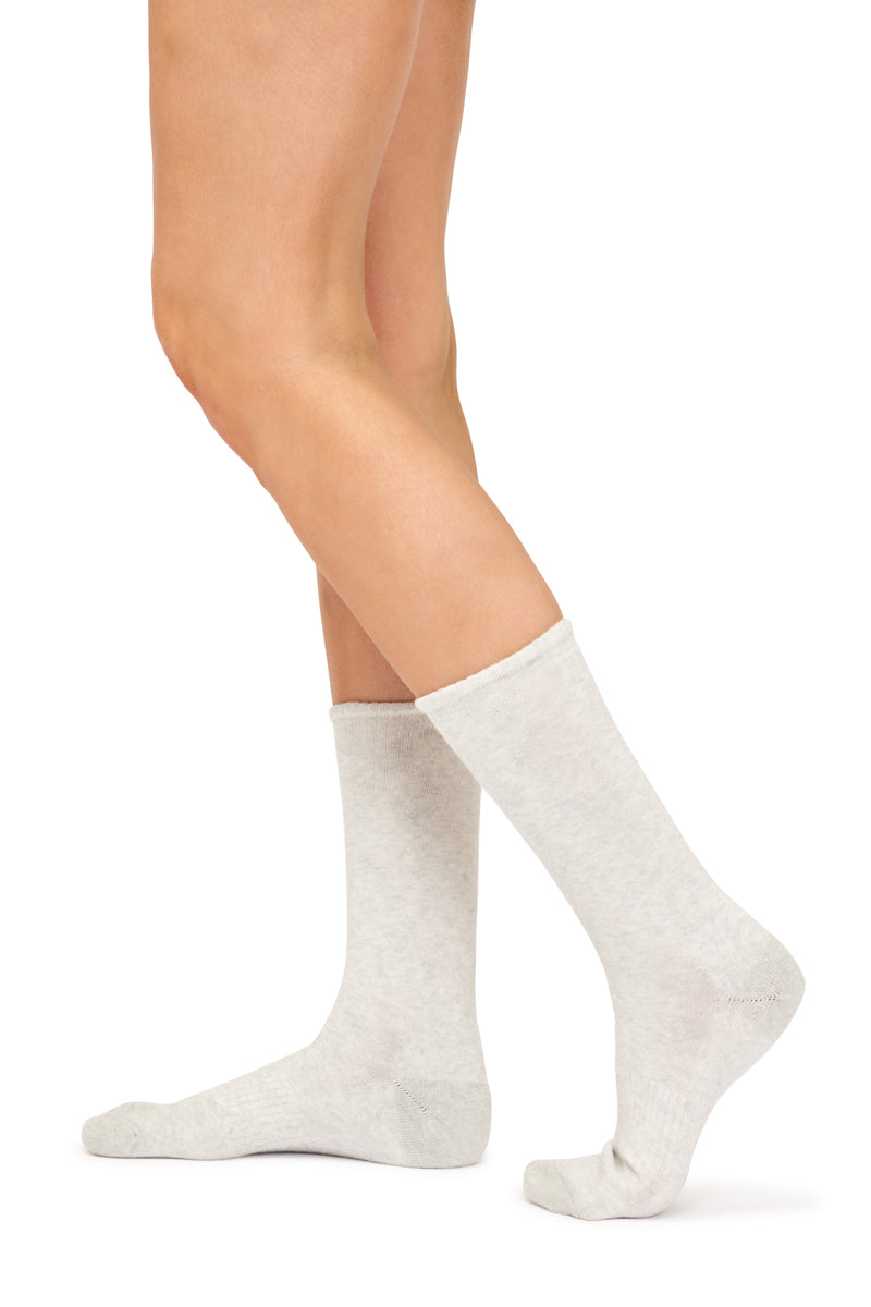 Cotton Top to Toe Comfort - 3 Pack- Cushion Sole- Blushstone