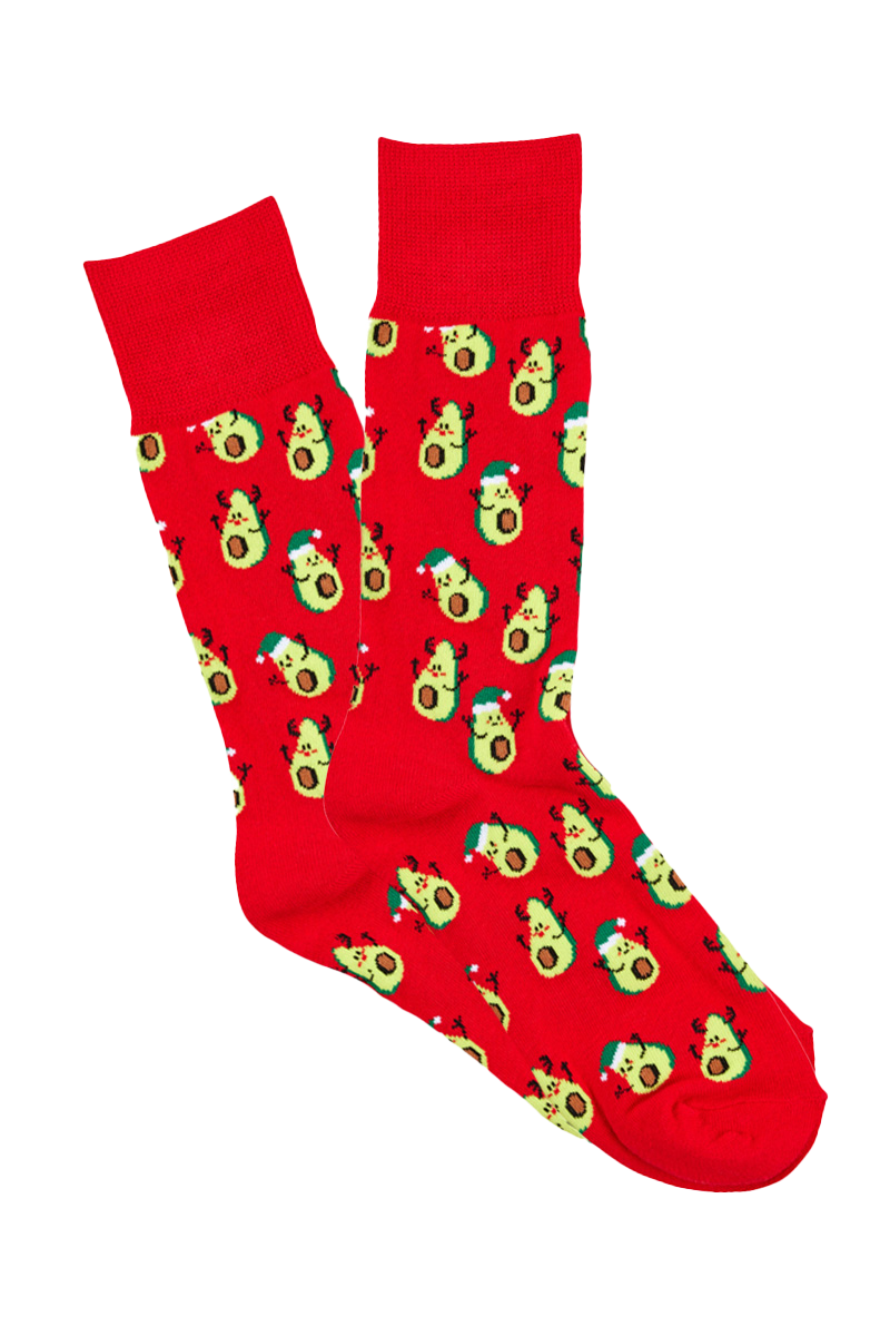 Men's Cotton Crew Novelty Socks 3 Pack - Gift Box