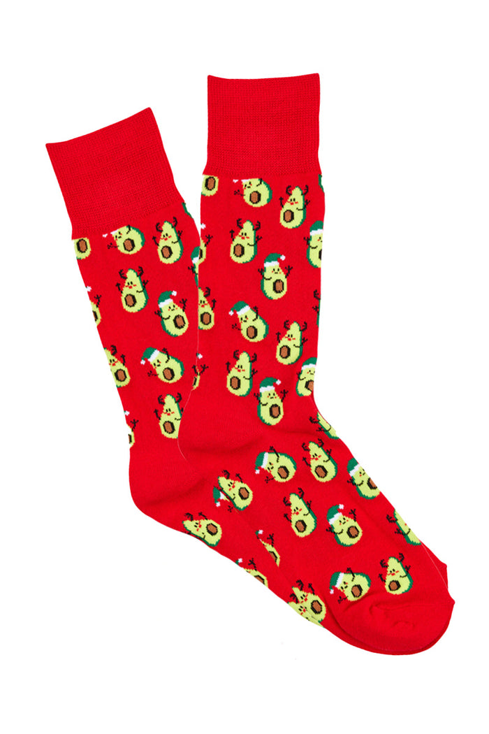 Christmas Avocado Socks