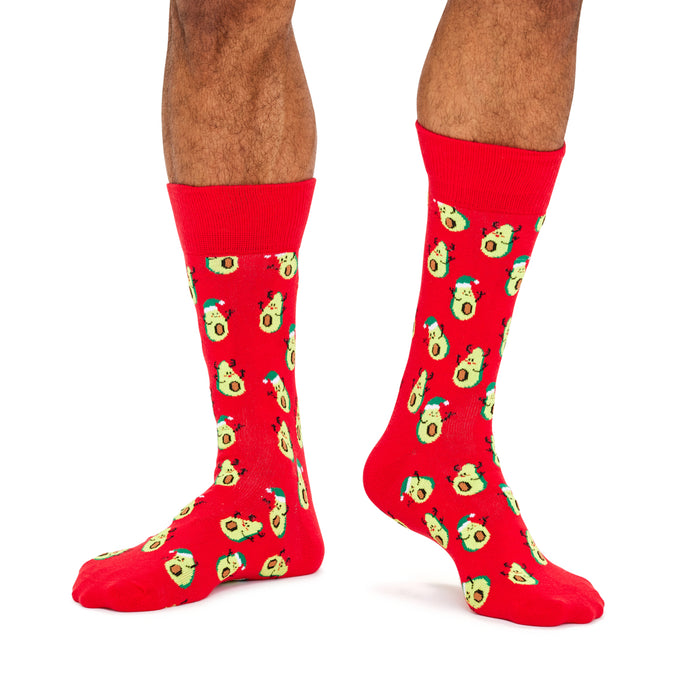 Christmas Avocado Socks