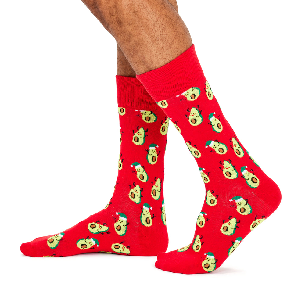 Christmas Avocado Socks
