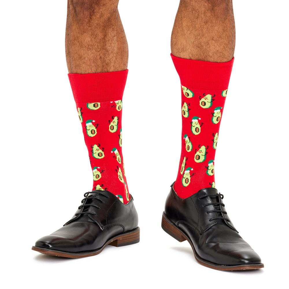 Christmas Avocado Socks