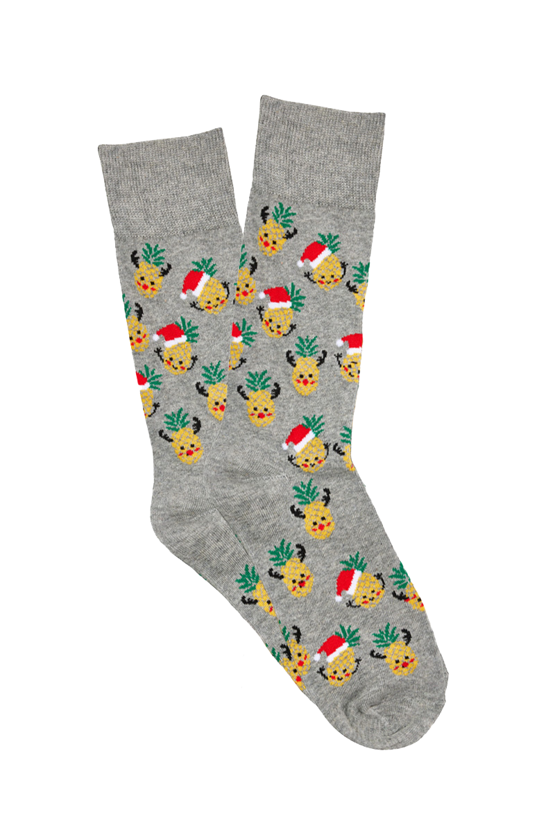 Men's Cotton Crew Novelty Socks 3 Pack - Gift Box