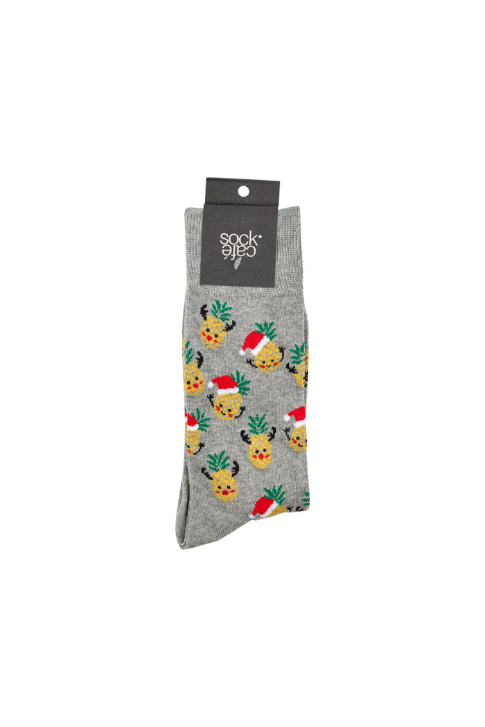 Christmas Pineapple Socks