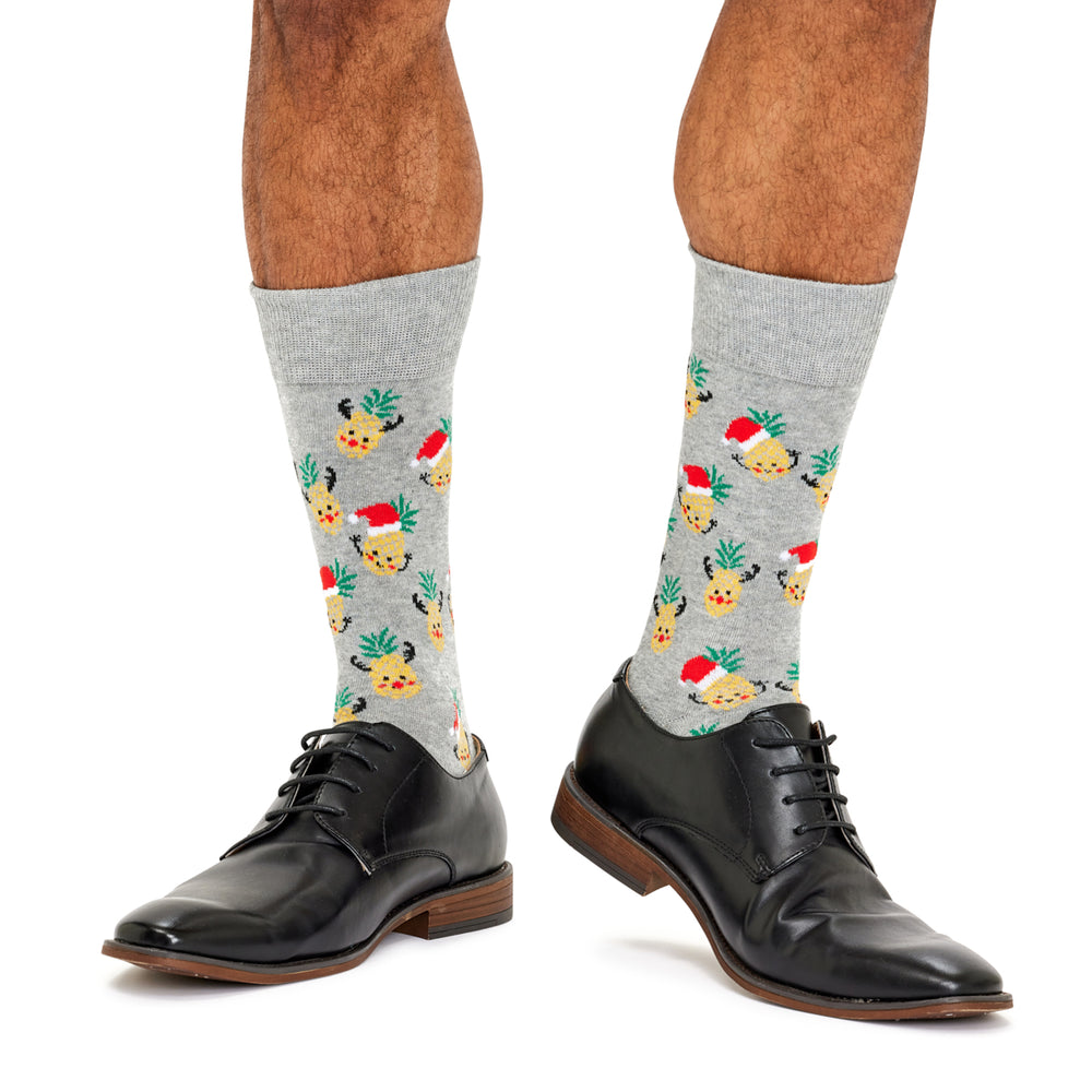 Christmas Pineapple Socks
