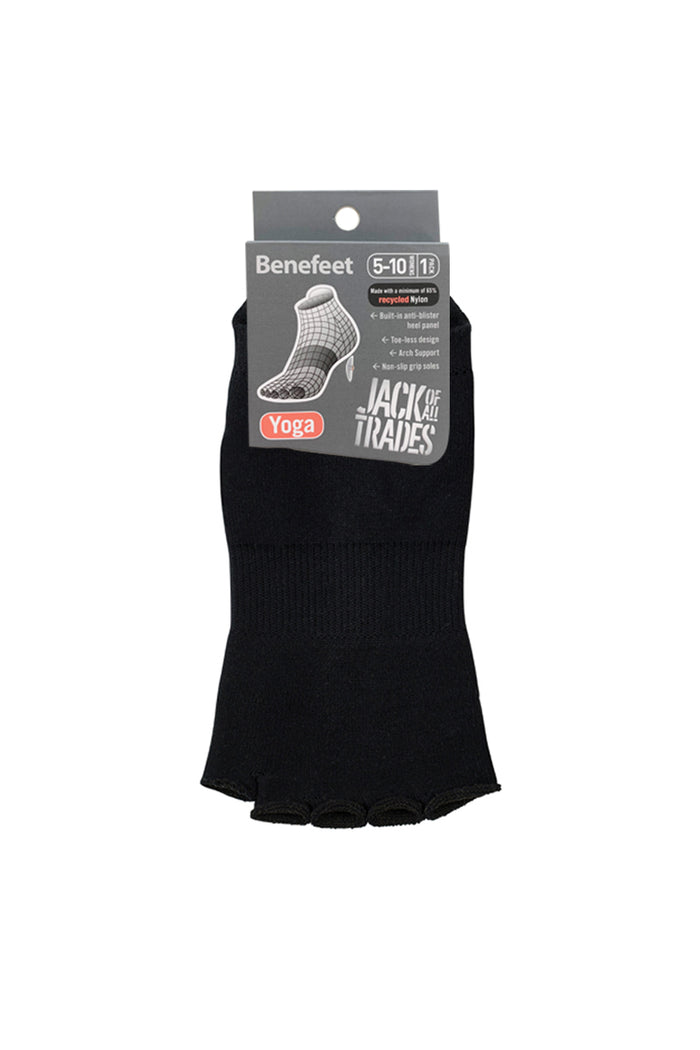Women’s Recycled Nylon Yoga Open Toe Socks