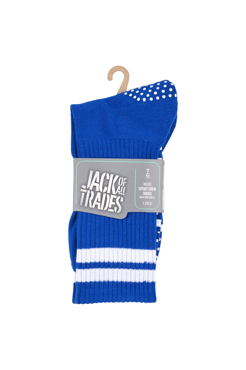Sport Crew Grip Socks