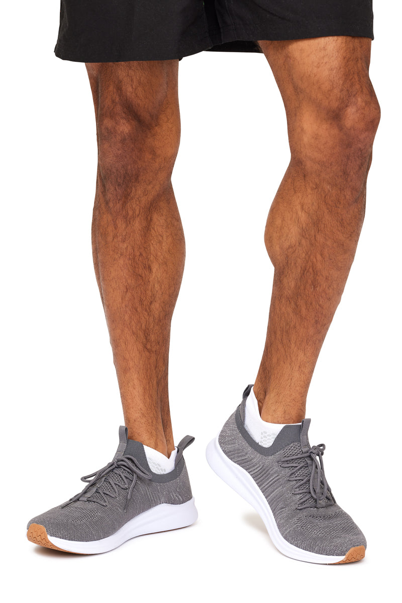Men's Ultra Active Coolmax Performance Sport Socks 2 Pack - White / Black