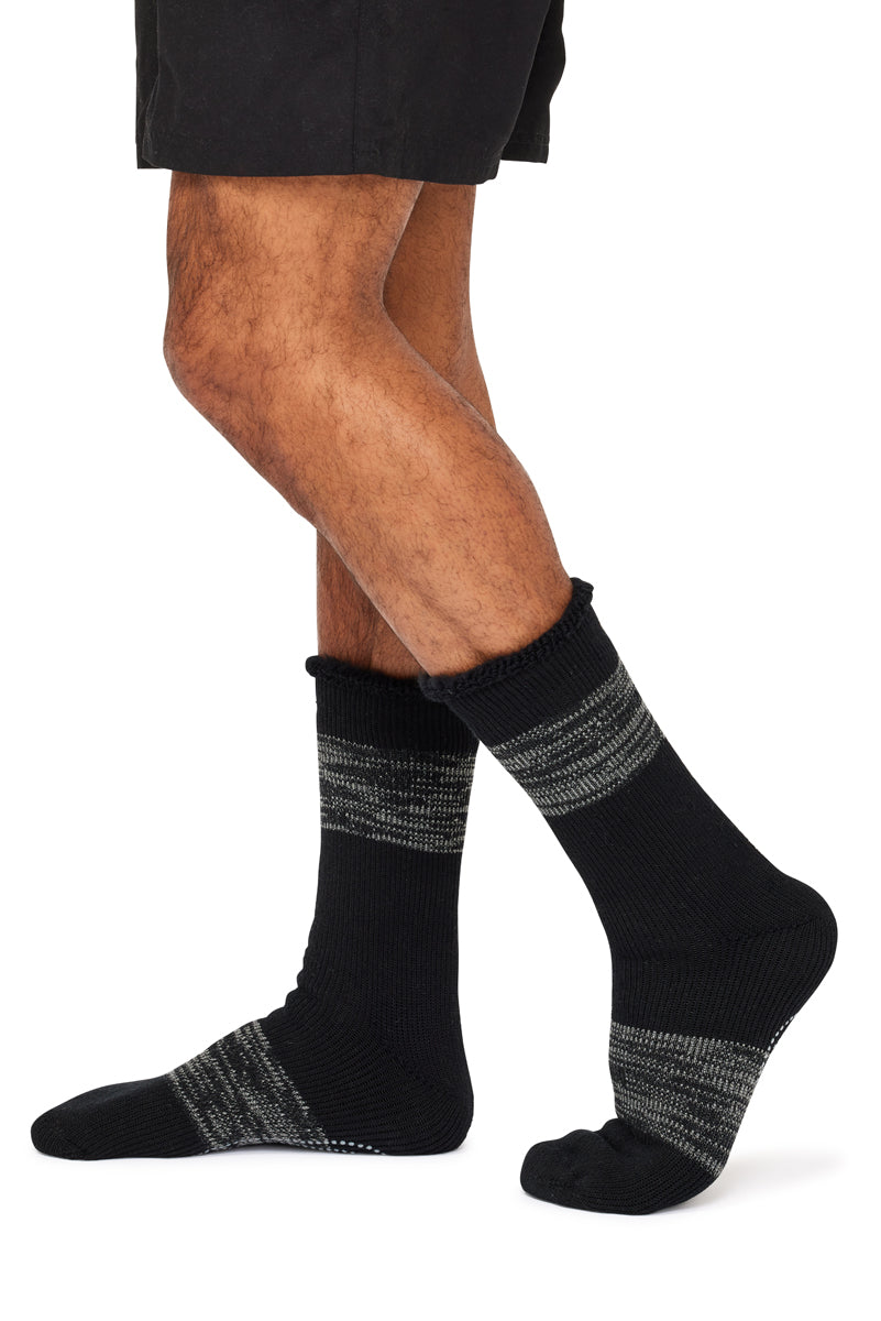 Brushed Thermal Hotty Socks- Black