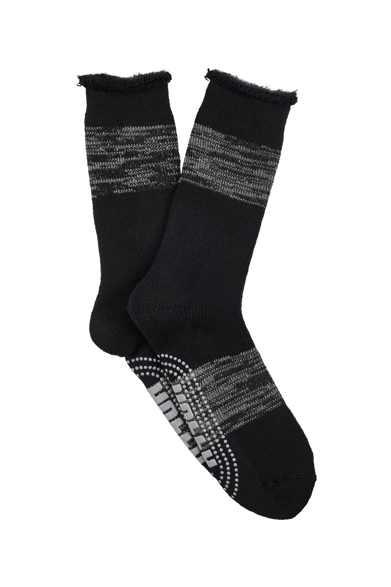 Brushed Thermal Hotty Socks- Black