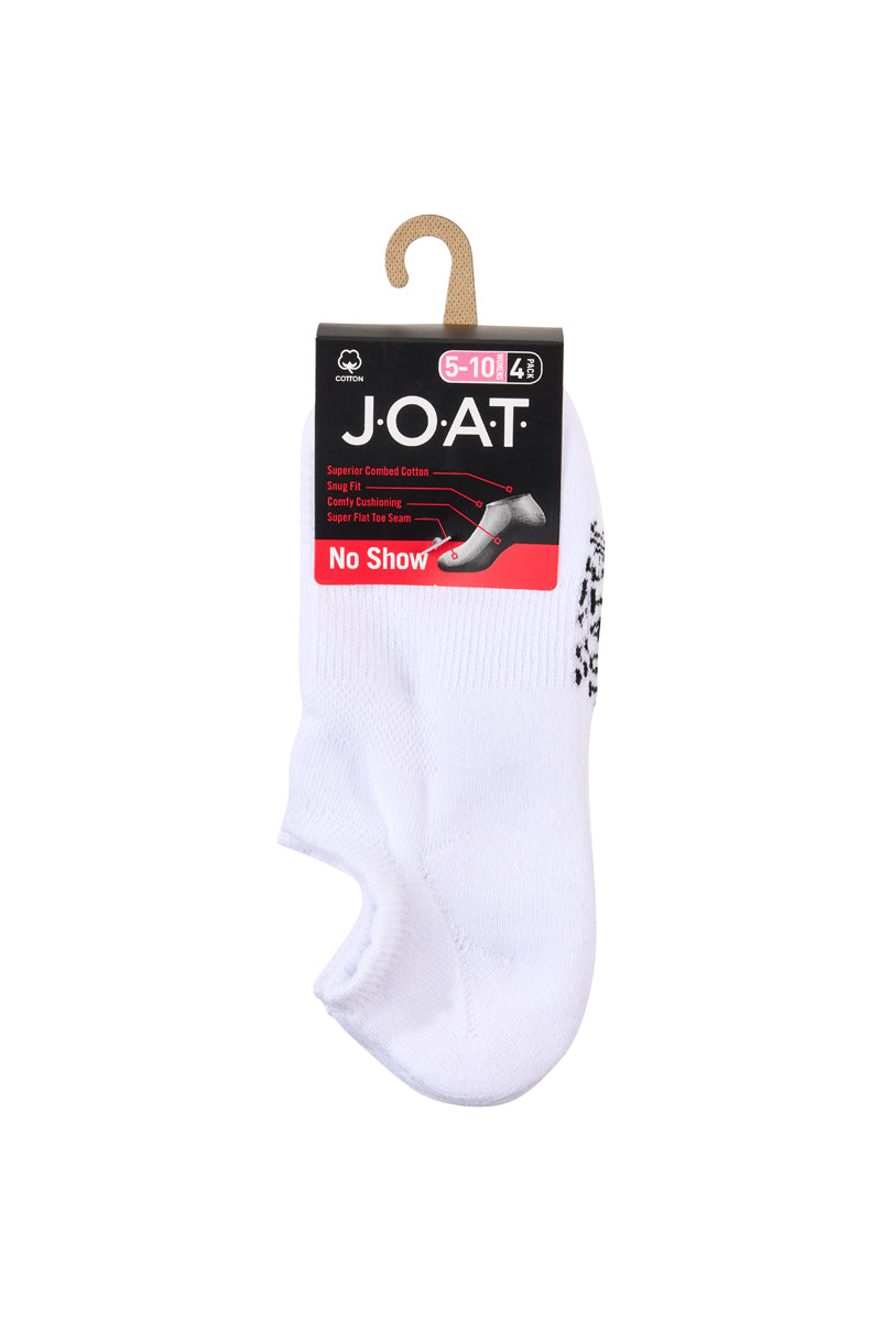 Sport No Show- 4 Pack