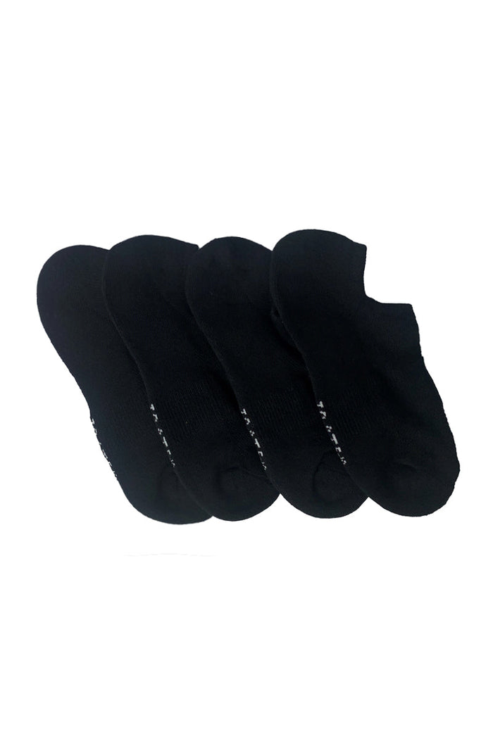 Sport No Show- 4 Pack - Black
