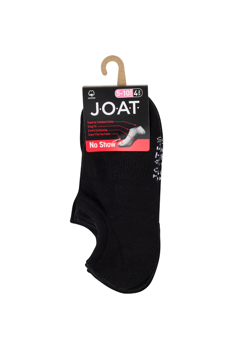 Sport No Show- 4 Pack