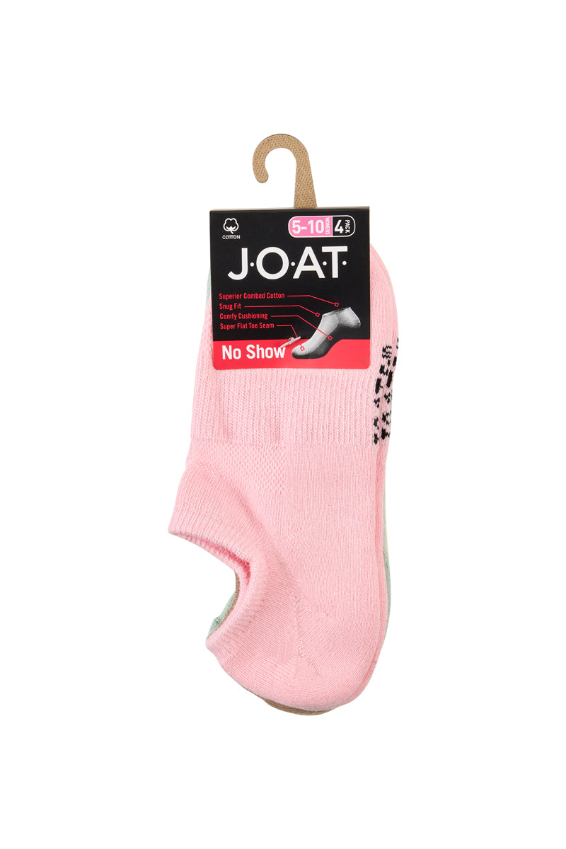 Sport No Show- 4 Pack