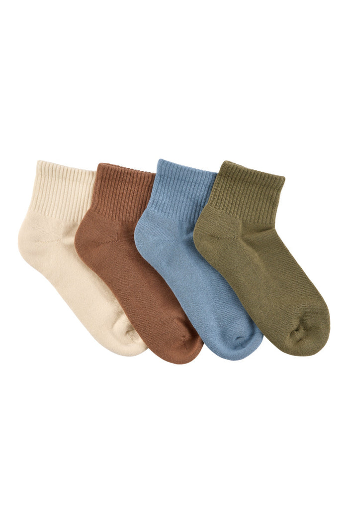 Sport 1/4 Crew- 4 Pack - Earth & Sky