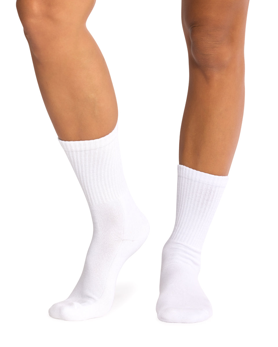 Sport Crew- 4 Pack - White