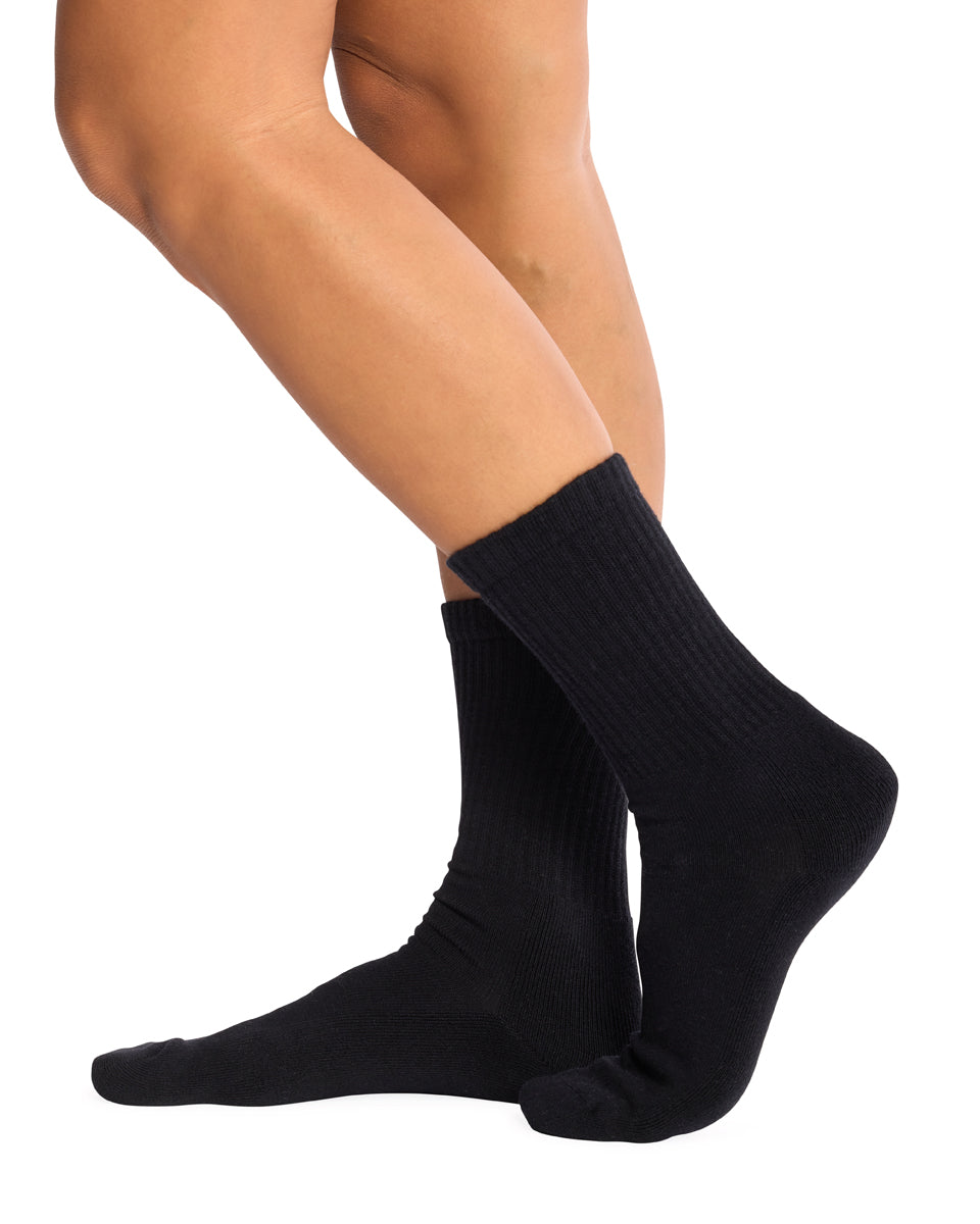 Sport Crew- 4 Pack - Black