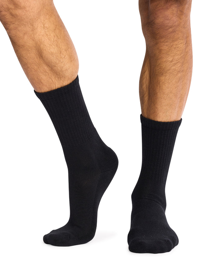 Sport Crew - 4 Pack- Black