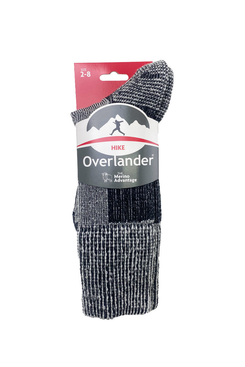 Merino Hike- Black & Natural Twisted