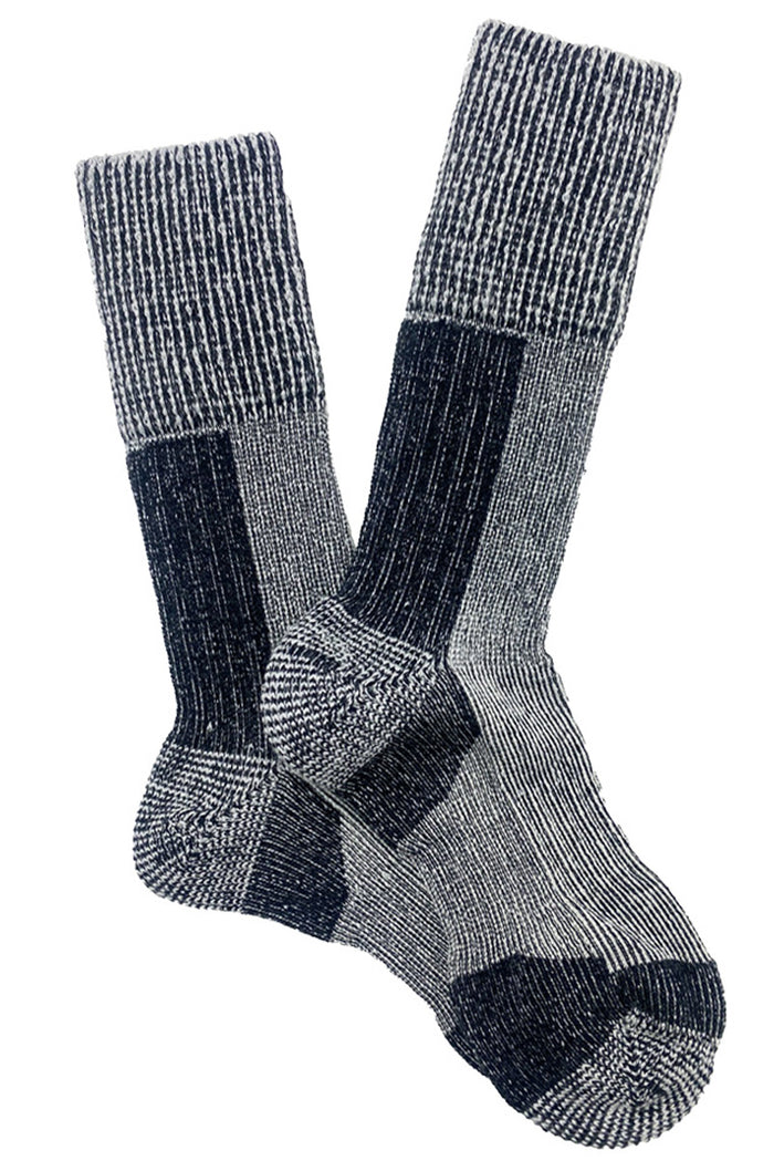 Merino Hike- Black & Natural Twisted
