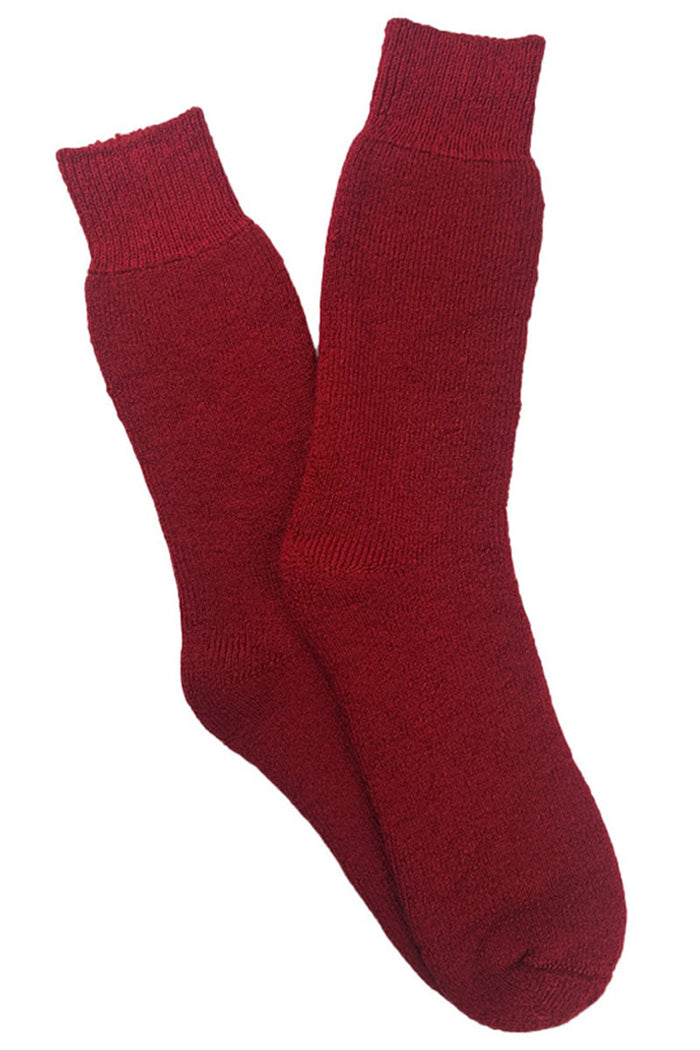 Merino Bushwalker - Australian Made - Deep Red