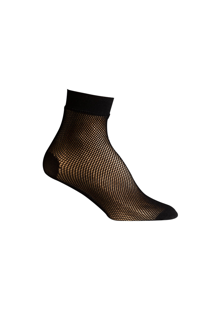 Fish Net Socks- Black