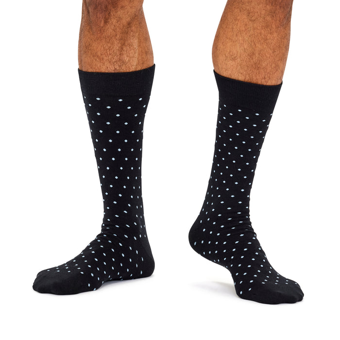 Men's Fine Cotton Fashion Socks - Spot