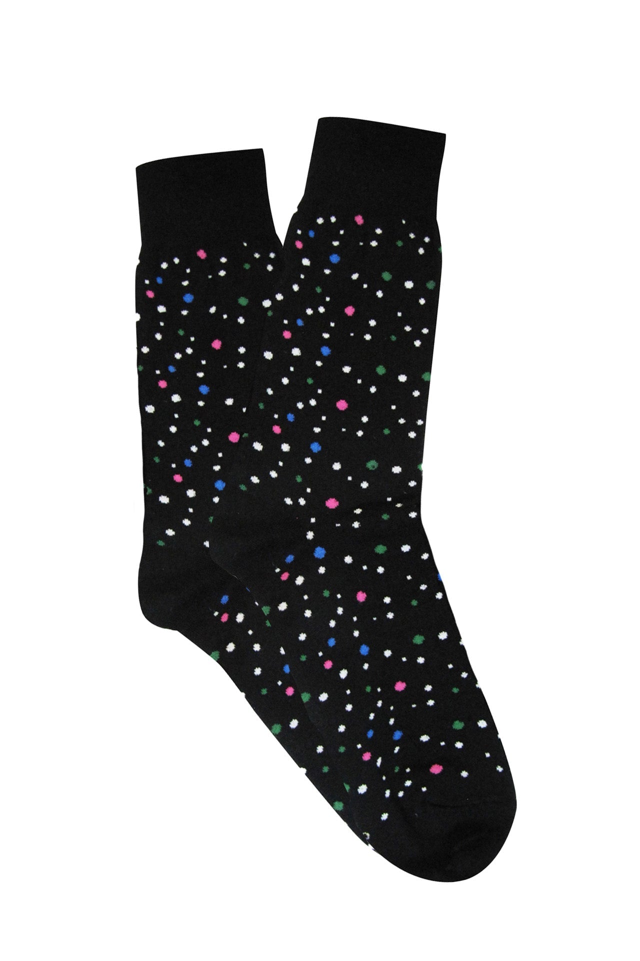 Men's Fine Cotton Fun Crew Socks
