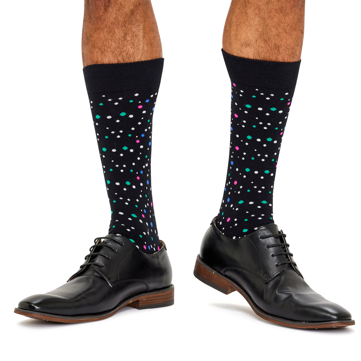 Men's Fine Cotton Fun Crew Socks