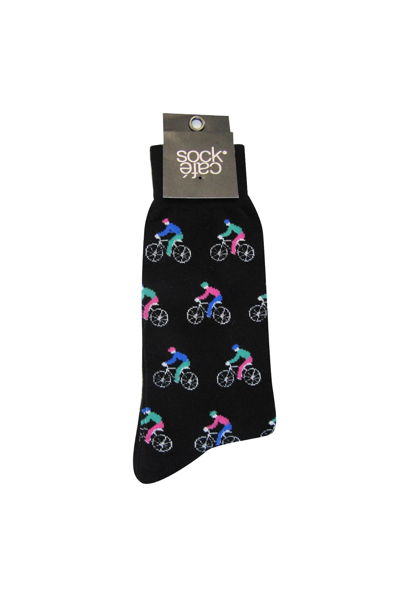 Men's Fine Cotton Fun Crew Socks