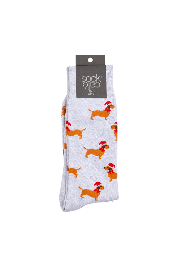 Christmas Dachshund Socks