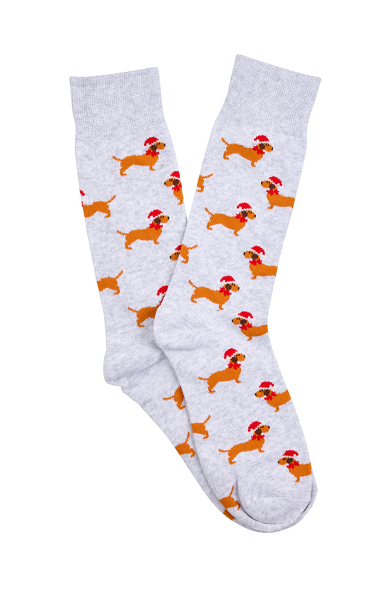 Christmas Dachshund Socks