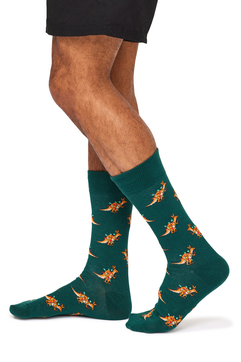 Christmas Kangaroo Socks