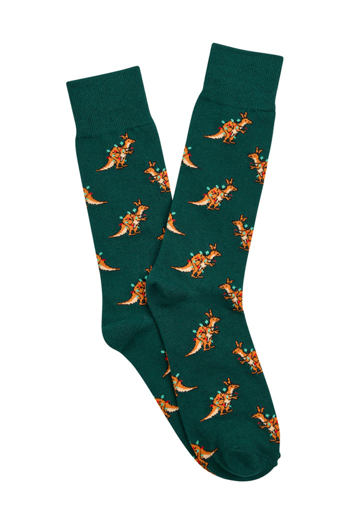 Christmas Kangaroo Socks