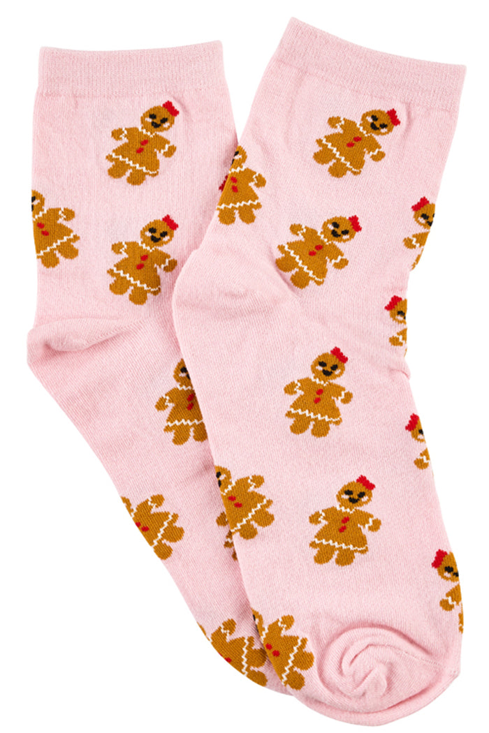 Quarter Socks - Gingerbread Girl