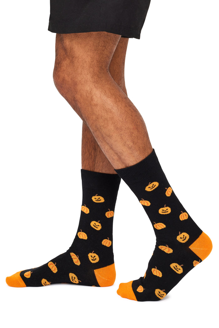 Halloween Pumpkin Socks