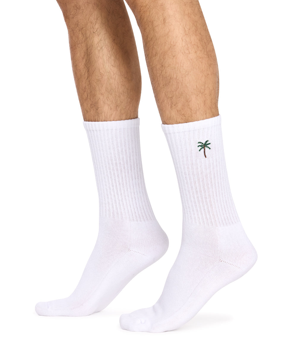 Men's Cotton Rich Crew Sport Style Socks with Cushion Foot- 3 Pack